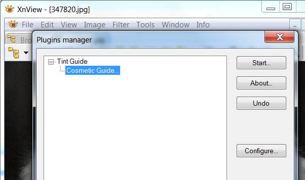 installing plugins xnview step 4