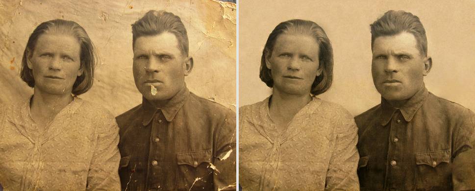 Old photo restoration